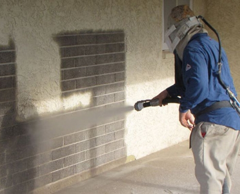 Silica Sand Blasting