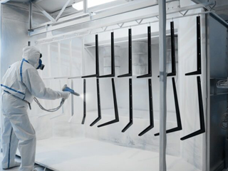 powder coating job works in Ahmedabad, Gujarat, India